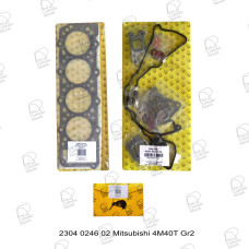 Gasket Kit MItsubishi 4M40T Gr2 (H/G, H/S, H/B)