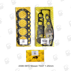 Gasket Kit Nissan TD27 1.25mm(H/G, H/S, H/B)