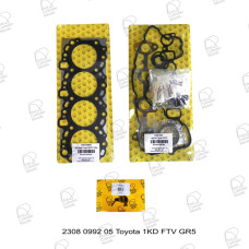 Gasket Kit Toyota 1KD FTV GR5 (H/G, H/S, H/B)